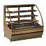 Витрина кондитерская NORPE SAGA 90-M-OAK дуб