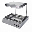 Станция для подогрева и фасовки картофеля фри Grill Master Ф2ПКЭ глубина 200 мм